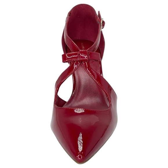 Bandolino Zeffer3 Red Patent Leather Womens Heels Size 8.5M - Picture 6 of 14